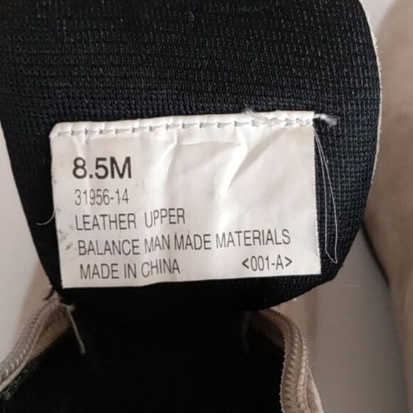 Beacon Suede Embroidered Booties – Taupe – Anti-Shock – W 8.5 - Picture 5 of 12